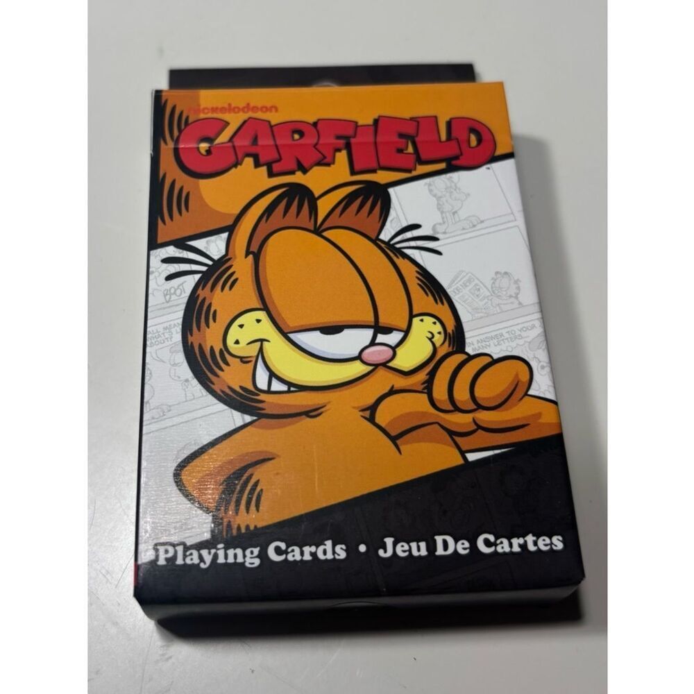 New Garfield Playing Cards - Nickelodeon Garfield Orange Deck